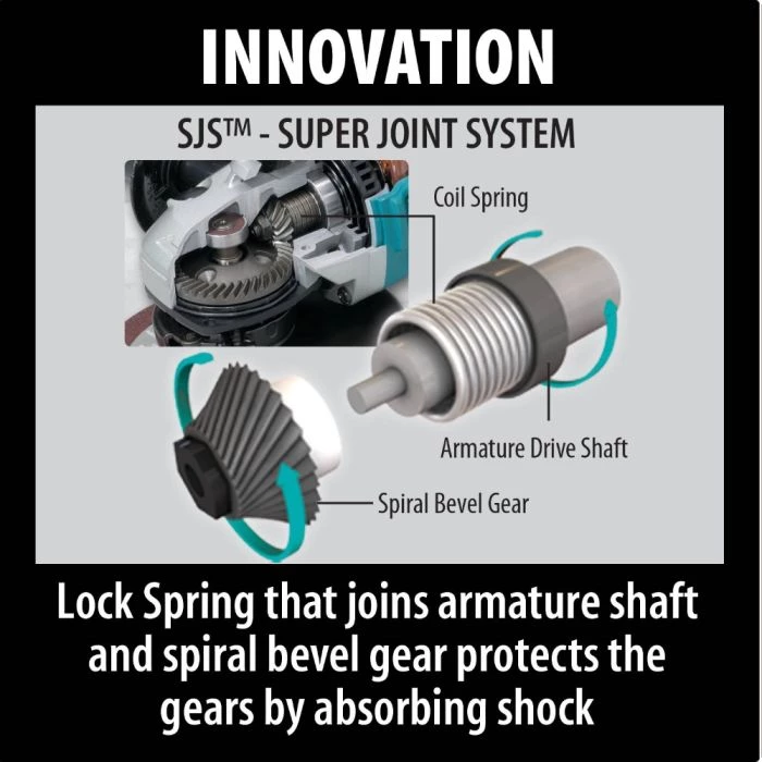 Makita 9566CV - 6" SJS High Power Cut-Off/Angle Grinder 2 Makita 9566CV - 6" SJS High Power Cut-Off/Angle Grinder - Image 2