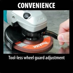 Makita 9564PC - 4-1/2" SJS High-Power Paddle Switch Angle Grinder 7 Makita 9564PC - 4-1/2" SJS High-Power Paddle Switch Angle Grinder -Handheld Power Equipment Sales 4 45 2