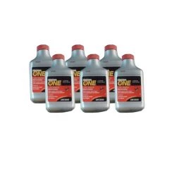 Shindaiwa One 2-Cycle Engine Oil 2.5 Gallon Mix, Six 6.4 Fl. Oz. Bottles