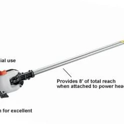 Echo 99944200532 PAS Power Pruner Attachment - 8 Ft Reach -Handheld Power Equipment Sales 99944200532 pp callouts