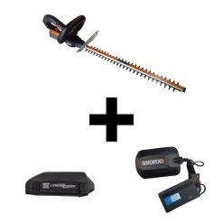 Handheld Power Equipment Sales 6 WORX WG251 Hedge Trimmer 20" 18V Battery Operated Lithium Ion
