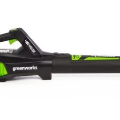 Greenworks BLM303 450 CFM Blower Battery Operated 48/24 V Closeout -Handheld Power Equipment Sales brushed blower blm303 studio 4
