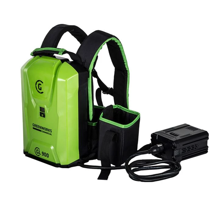 Greenworks GL900 82V Lithium Ion Extended Battery Backpack 1 Greenworks GL900 82V Lithium Ion Extended Battery Backpack