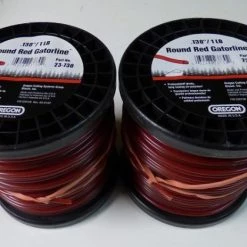 23-730 Round Red Trimmer Line Gatorline .130 inch 1 lb 2 Spools