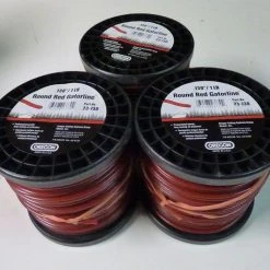 23-730 Round Red Trimmer Line Gatorline .130 inch 1 lb 3 Spools