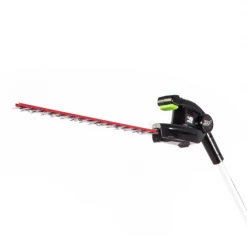 Greenworks PTE346 Commercial 18" Pole Hedge Trimmer 48/24V -Handheld Power Equipment Sales pole hedge trim pte346 dual action